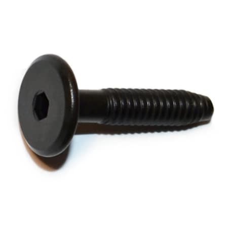 Midwest Fastener Binding Screw, 1/4"-20, Steel, Black, 10 PK 31562